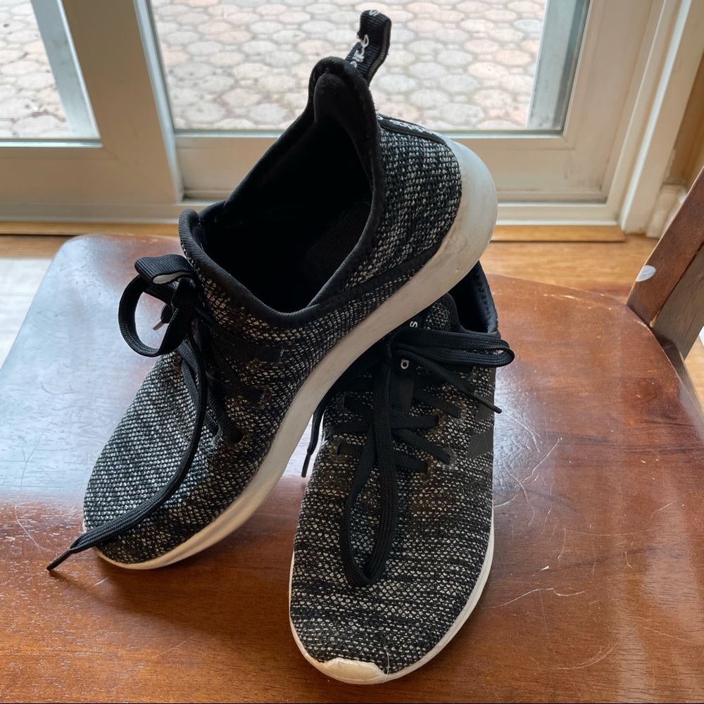 Women’s Adidas Black & White Sneakers